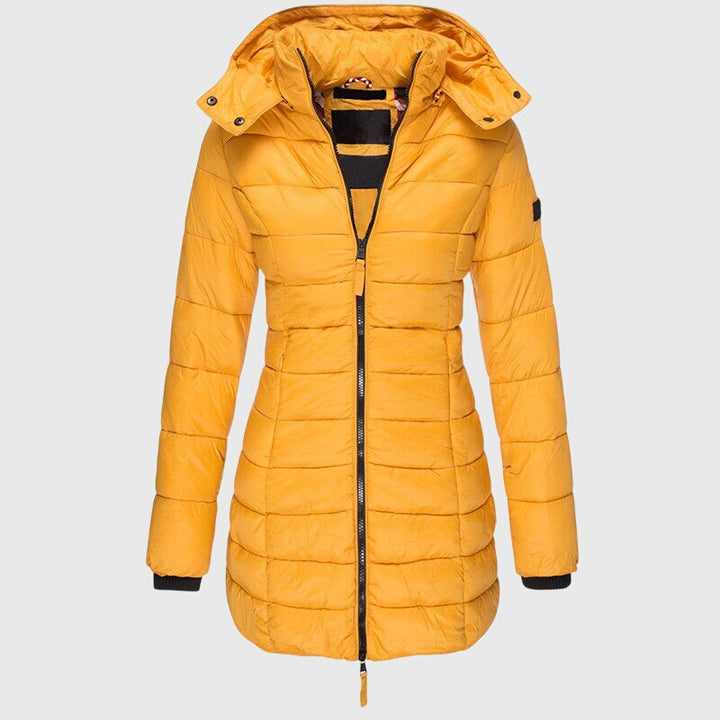 Averly | Long Puffer Jacket with Hood