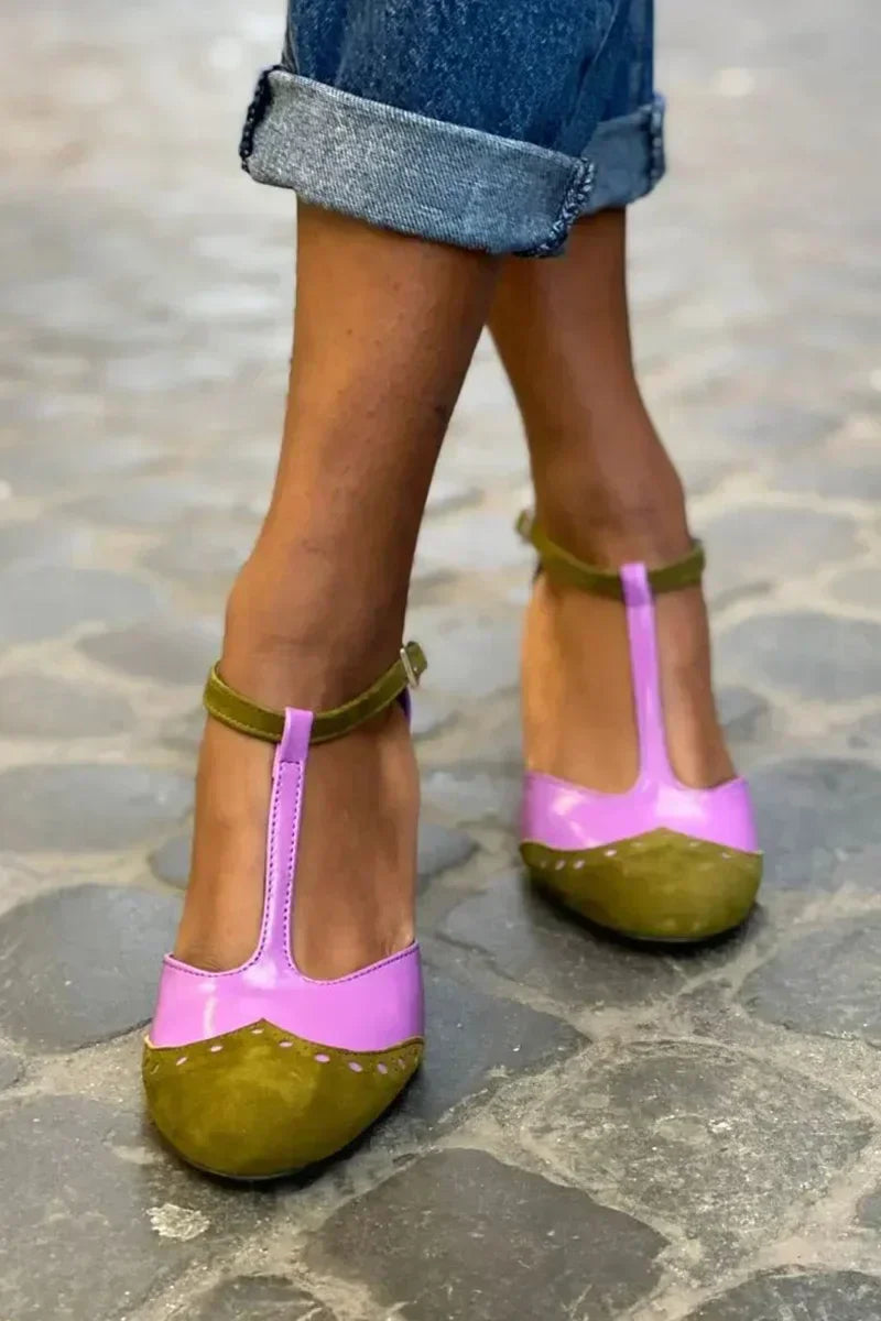 Kynala | Closed Sandal With T-Bar Strap