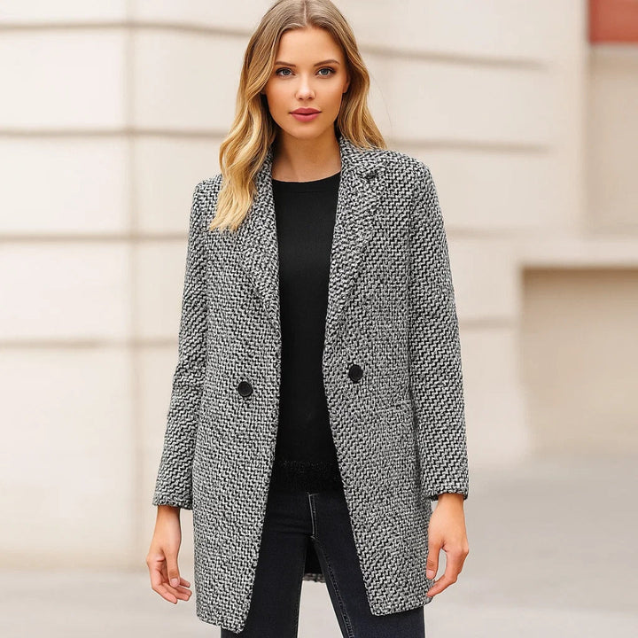 Winsley | Herringbone Long Coat