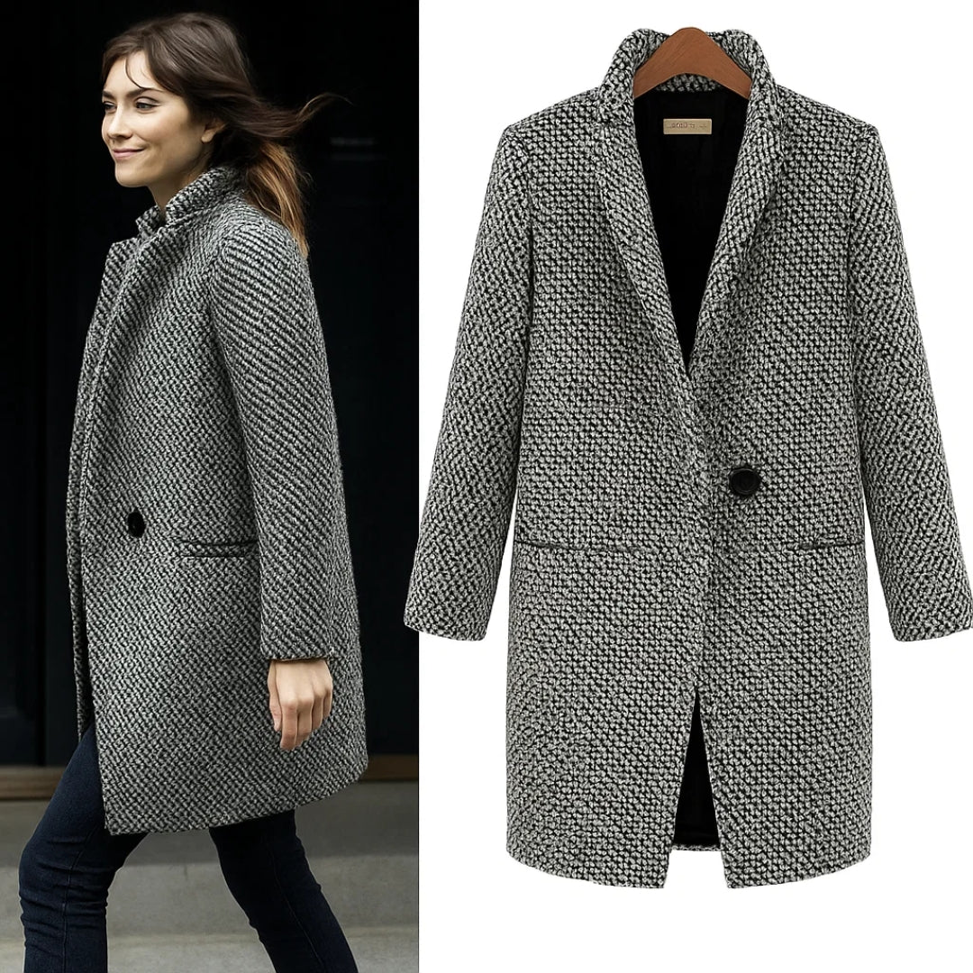 Winsley | Herringbone Long Coat