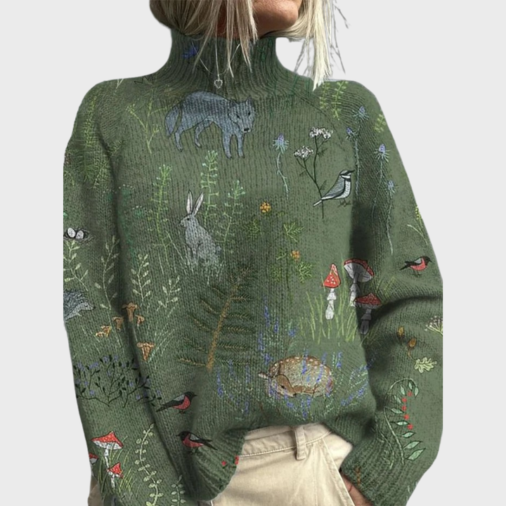 Aubrey | Enchanted Forest Sweater