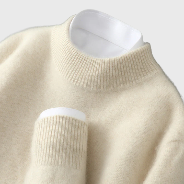 Audrey | Soft Knit Mock Neck Sweater