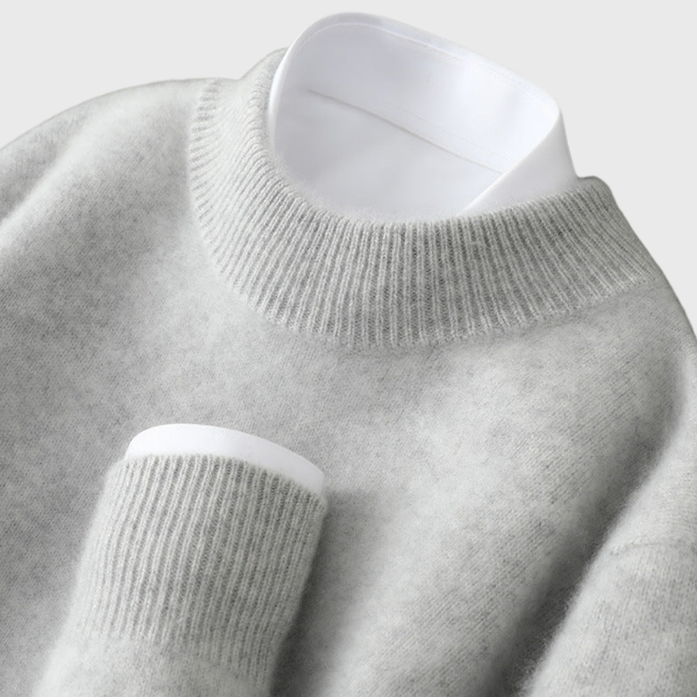 Audrey | Soft Knit Mock Neck Sweater