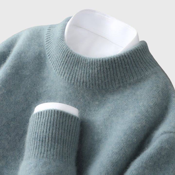 Audrey | Soft Knit Mock Neck Sweater