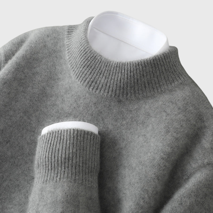 Audrey | Soft Knit Mock Neck Sweater