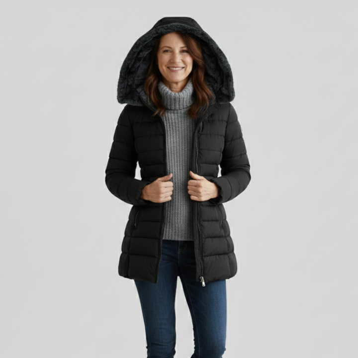 Vanessa | Thermal Faux-Fur Puffer Coat