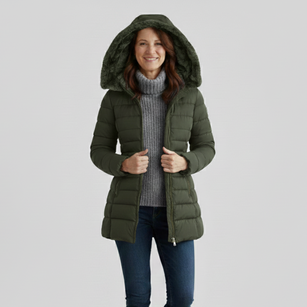 Vanessa | Thermal Faux-Fur Puffer Coat