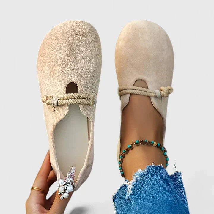 Maira | Cozy Slip-On Suede Flats