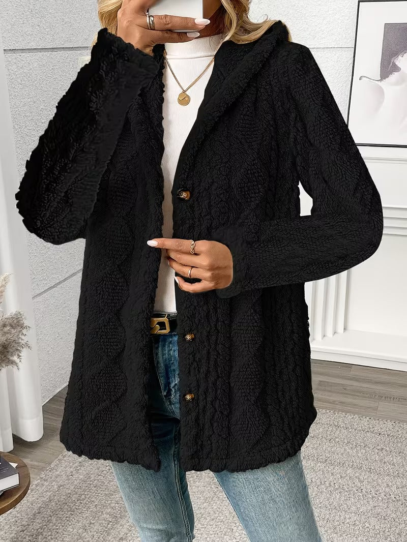 Holly | Cozy Textured Knit Jacket