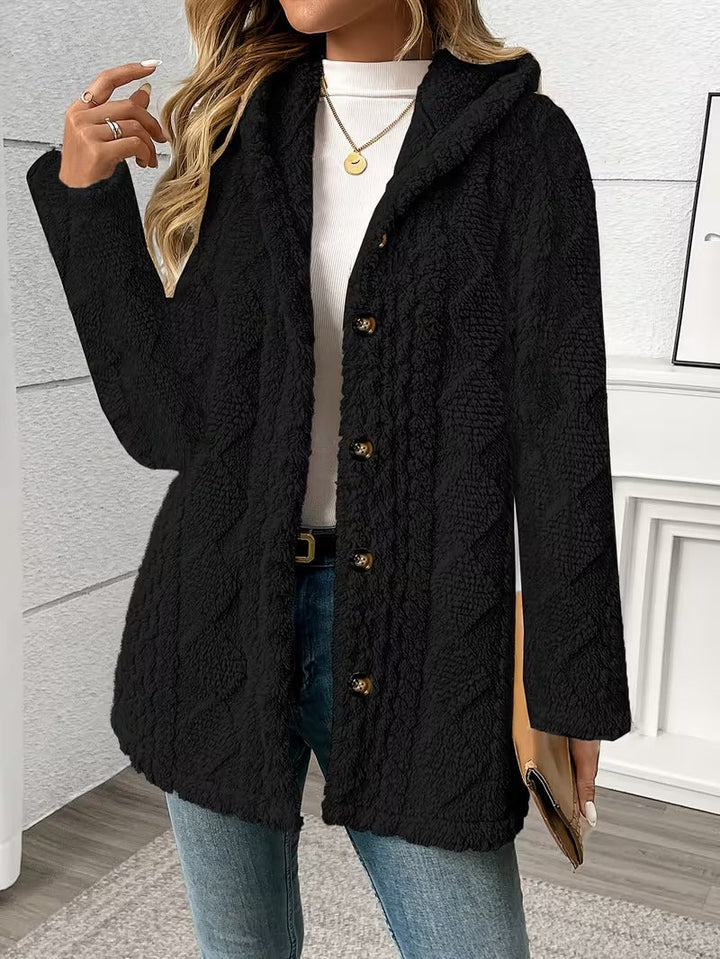 Holly | Cozy Textured Knit Jacket