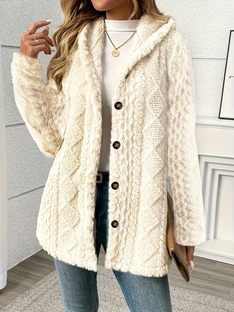 Holly | Cozy Textured Knit Jacket