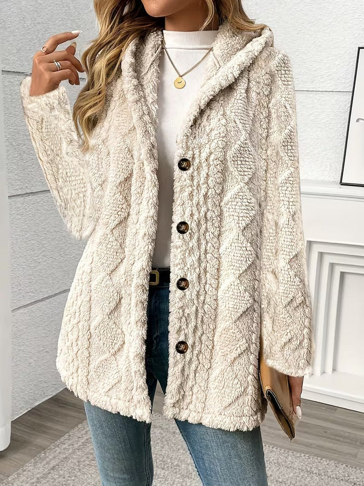 Holly | Cozy Textured Knit Jacket