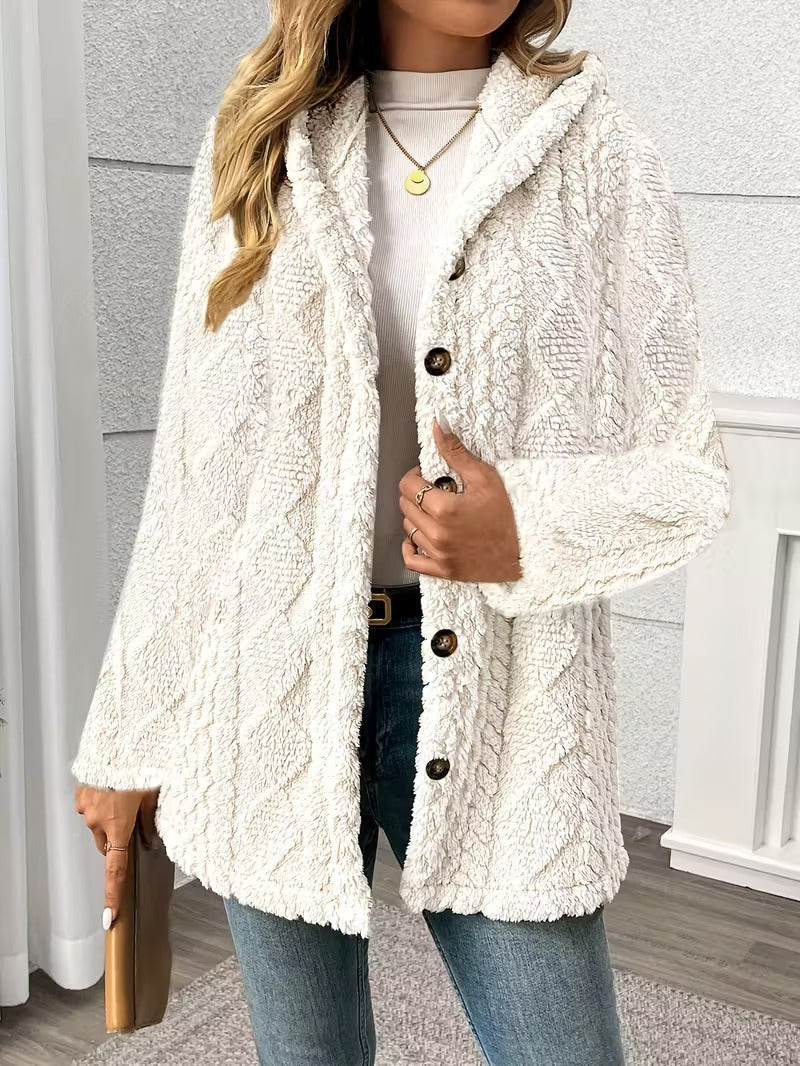 Holly | Cozy Textured Knit Jacket