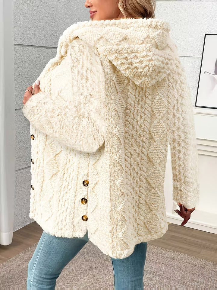 Holly | Cozy Textured Knit Jacket