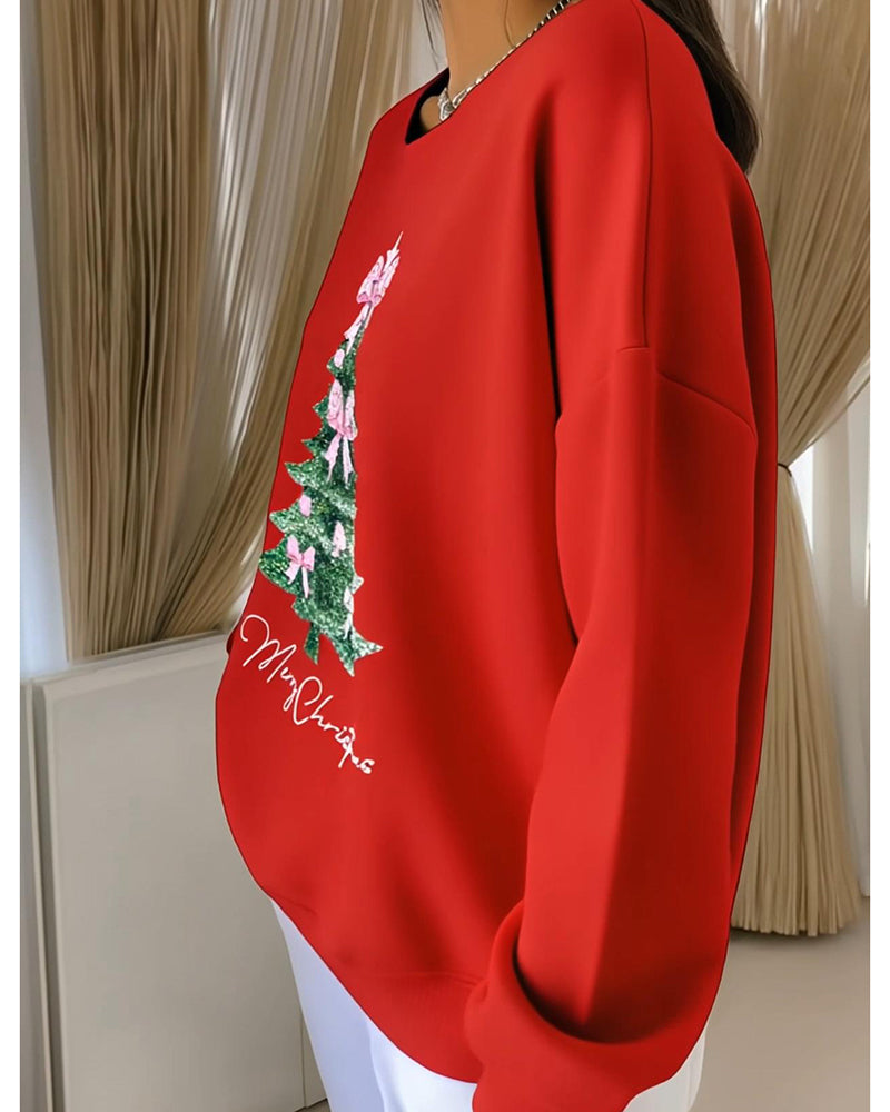 Kayla | Christmas Tree Sweatshirt